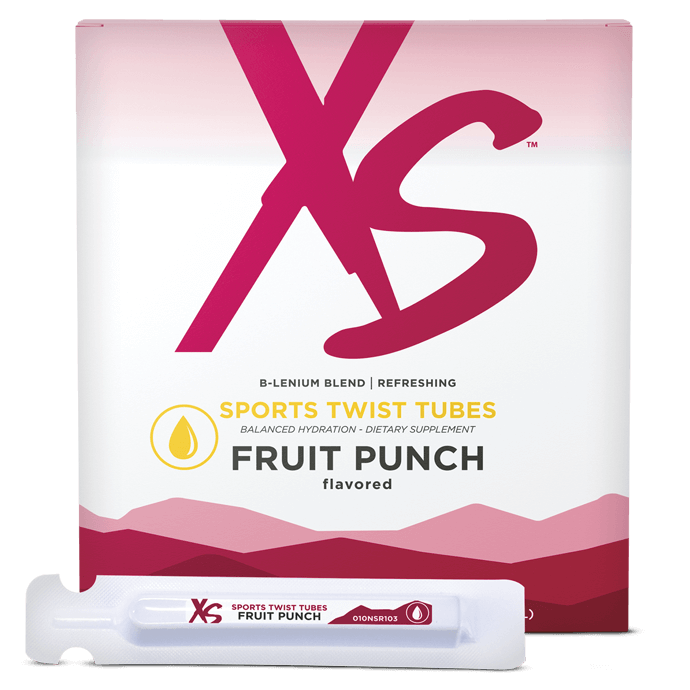 XS Sports Twist Tubes | Electrolyte & Energy Support