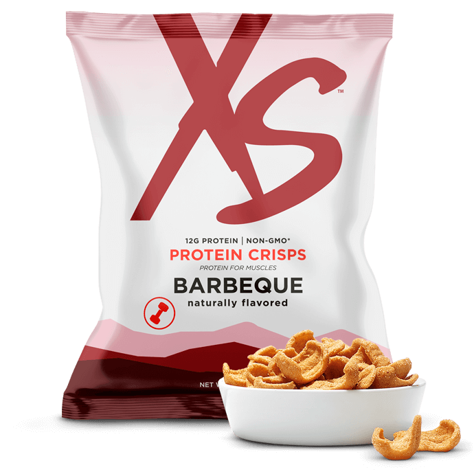 XS Protein Crisps – Sriracha Lime & Barbeque (12 Bags)