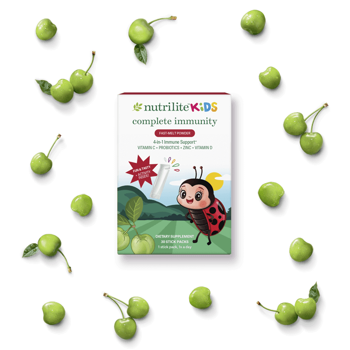 Kids Fast‑Melt Wellness Powder | 4‑in‑1 Drink Mix
