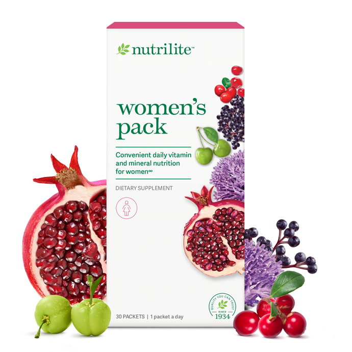Nutrilite Women’s Pack | 4‑in‑1 Daily Wellness Support