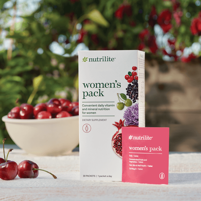 Nutrilite Women’s Pack | 4‑in‑1 Daily Wellness Support