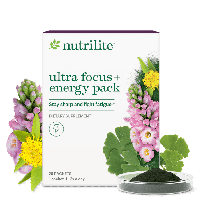 Nutrilite Ultra Focus Energy Pack – 20 Packets