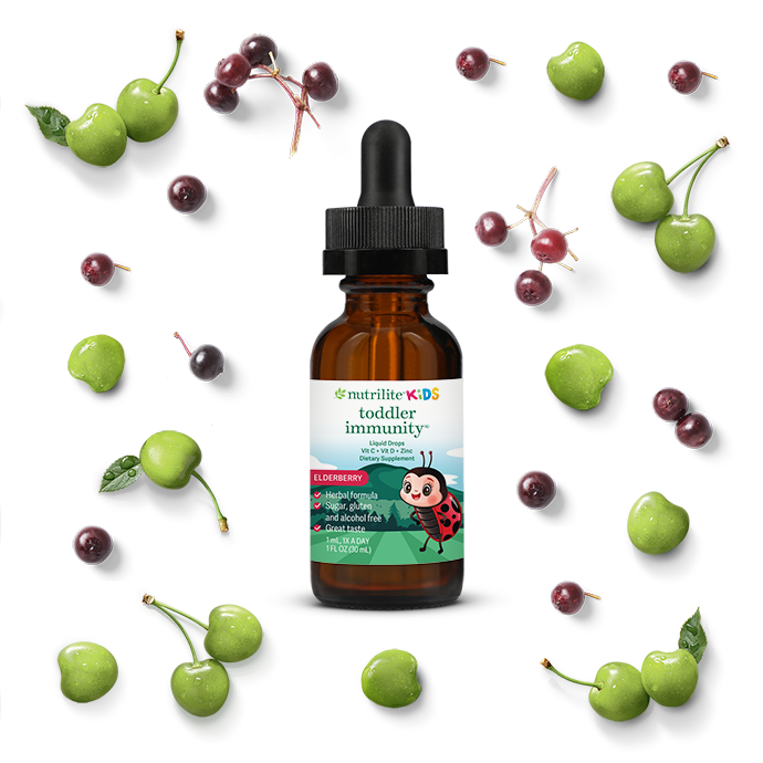 Toddler Liquid Drops | Ages 1–3 | Berry Flavor