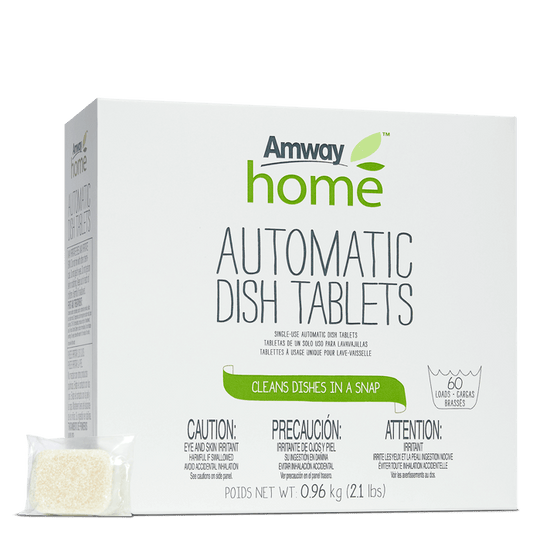 Automatic Dishwasher Tablets 60 ct | Plant-Based, Powerful & Eco-Friendly