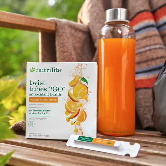 Mango Citrus Antioxidant Twist Tubes | 5 Calories | Refreshing Drink Mix