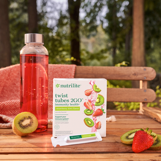 Strawberry Kiwi Twist Tubes | Vitamin C + Zinc | 20 Pack