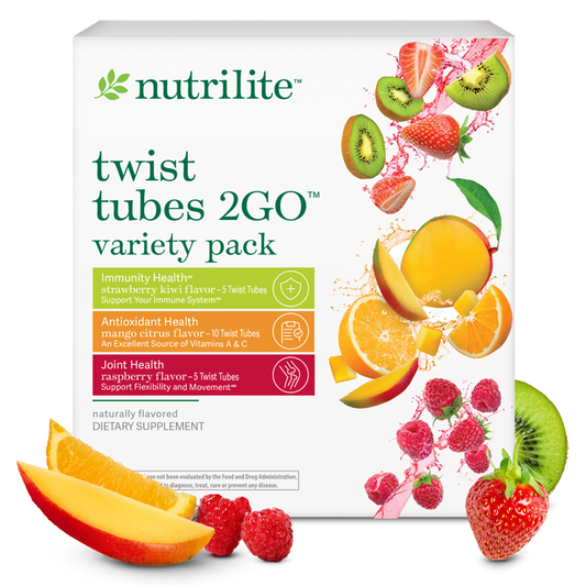 Twist Tubes 2GO Variety Pack | Refreshing Drink Mix