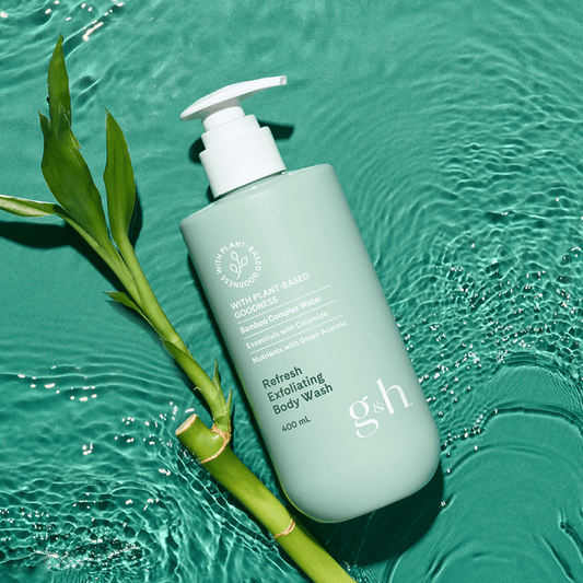 Exfoliating Body Wash with Jojoba & Walnut | Vegan