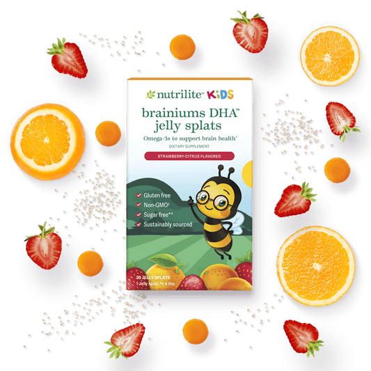 Kids’ Omega‑3 Jelly Splats | DHA + EPA + ALA | Daily Wellness