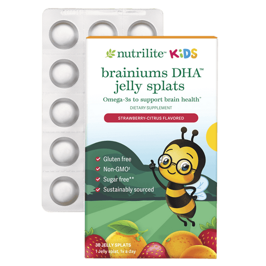 Kids’ Omega‑3 Jelly Splats | DHA + EPA + ALA | Daily Wellness