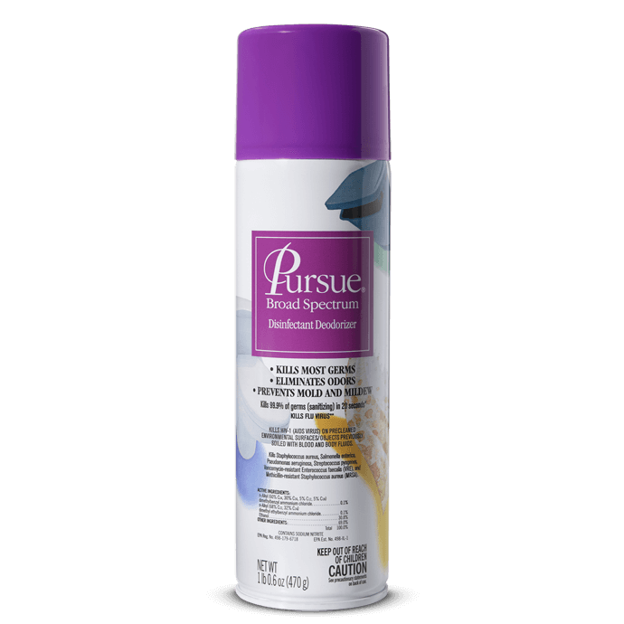 Pursue Disinfectant Deodorizer Spray | Kills 99.9% of Germs