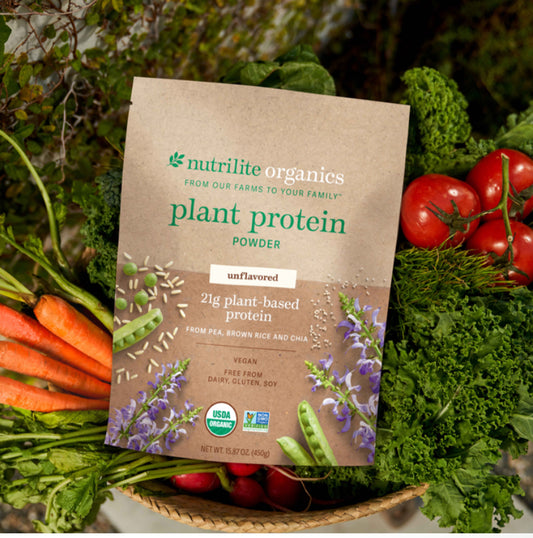Nutrilite Organics Plant Protein Powder (15 Servings)