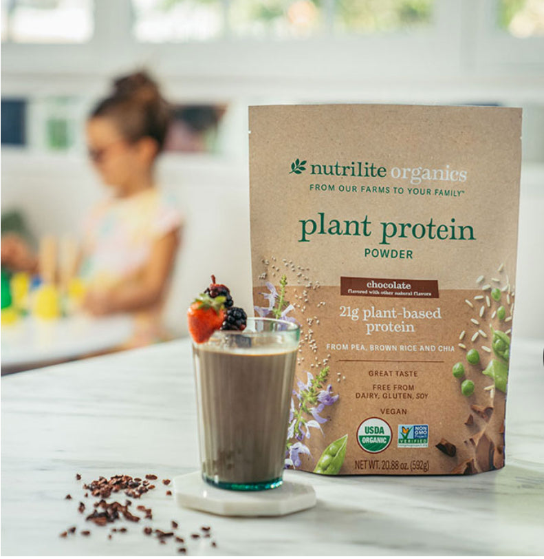 Nutrilite Organics Plant Protein Powder (15 Servings)